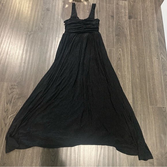 H&M Green Ruched Sweetheart Maxi Dress - Picture 7 of 9